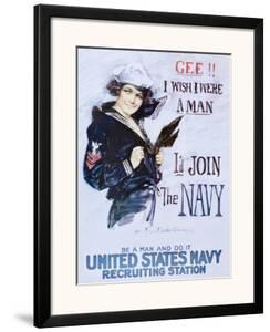 Gee!! I Wish I Were a Man, c.1918 by Howard Chandler Christy