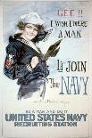 World War I: Navy Poster-Howard Chandler Christy-Giclee Print