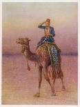 General Charles Gordon's Single-Handed Expedition to Dava on a Camel-Howard Davie-Photographic Print