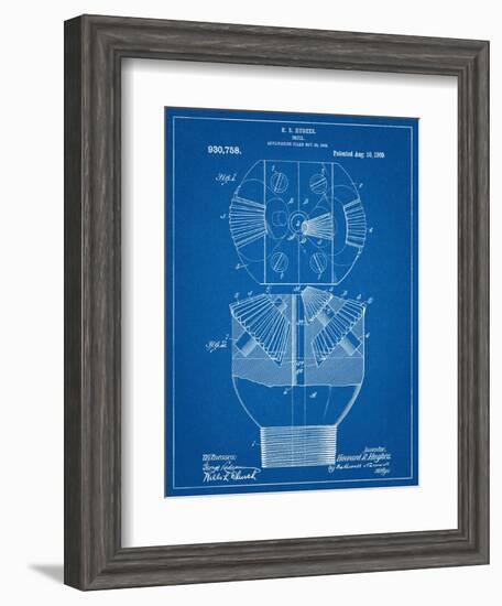 Howard Hughes Drill, Oil Drill Patent-null-Framed Art Print