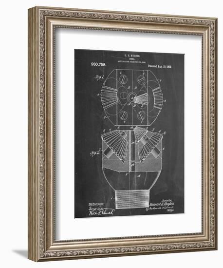 Howard Hughes Drill, Oil Drill Patent-null-Framed Art Print