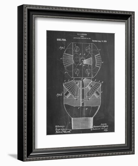 Howard Hughes Drill, Oil Drill Patent-null-Framed Art Print