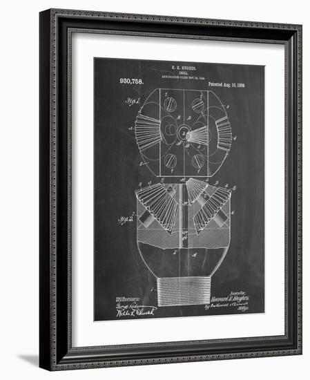 Howard Hughes Drill, Oil Drill Patent-null-Framed Art Print