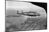 Howard Hughes Lockheed 14 Super Electra over New York City-null-Mounted Photographic Print