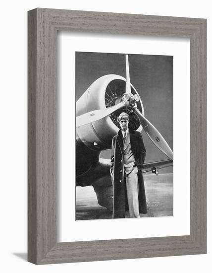 Howard Hughes, US Aviation Pioneer-Science, Industry and Business Library-Framed Photographic Print