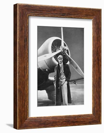 Howard Hughes, US Aviation Pioneer-Science, Industry and Business Library-Framed Photographic Print