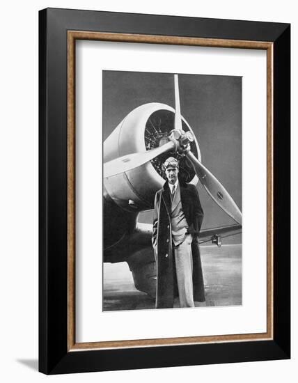 Howard Hughes, US Aviation Pioneer-Science, Industry and Business Library-Framed Photographic Print