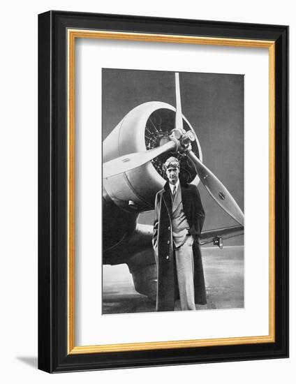 Howard Hughes, US Aviation Pioneer-Science, Industry and Business Library-Framed Photographic Print