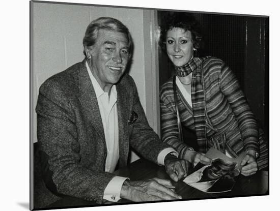 Howard Keel after His Concert at the Forum Theatre, Hatfield, Hertfordshire, 14 May 1983-Denis Williams-Mounted Photographic Print