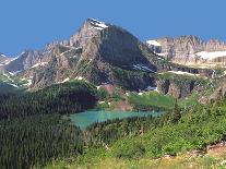 Grinnel Lake Below Mt Gould in Glacier National Park, Montana-Howard Newcomb-Photographic Print
