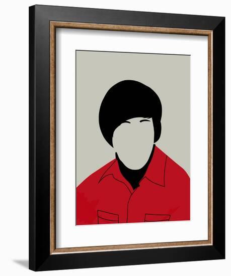 Howard Portrait-David Brodsky-Framed Premium Giclee Print