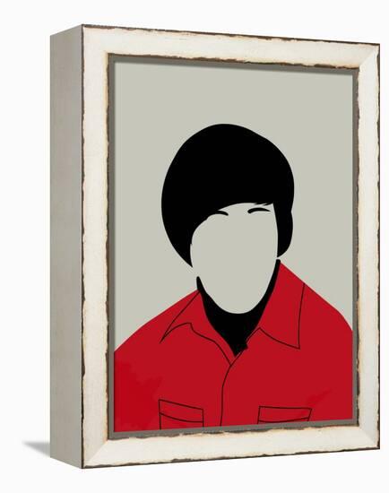 Howard Portrait-David Brodsky-Framed Stretched Canvas