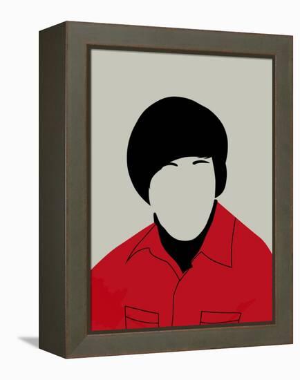 Howard Portrait-David Brodsky-Framed Stretched Canvas