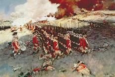 Battle of Bunker Hill, 17 June 1775-Howard Pyle-Giclee Print