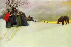 The Attack Upon the Chew House-Howard Pyle-Giclee Print