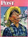 "Apple Blossoms," Saturday Evening Post Cover, May 6, 1944-Howard Scott-Giclee Print
