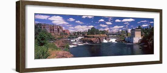 Howard Street Bridge over Spokane Falls, Spokane, Washington State, USA-null-Framed Photographic Print