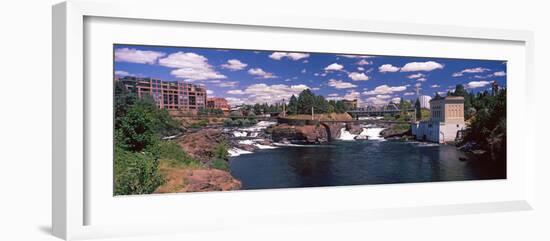 Howard Street Bridge over Spokane Falls, Spokane, Washington State, USA-null-Framed Photographic Print