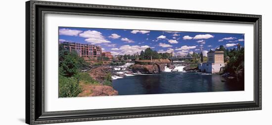 Howard Street Bridge over Spokane Falls, Spokane, Washington State, USA-null-Framed Photographic Print