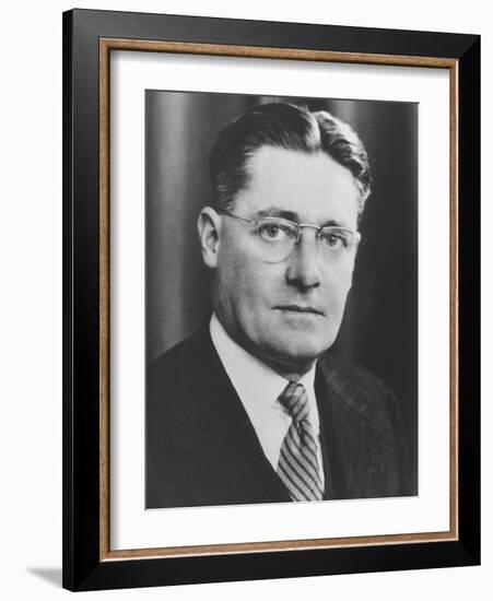 Howard Walter Florey, Australian Pathologist, C1945-null-Framed Photographic Print