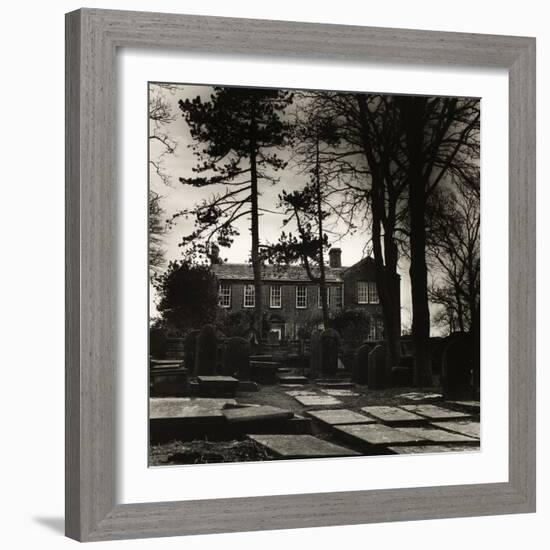 Howarth Parsonage, House Of the Brontes-Fay Godwin-Framed Giclee Print