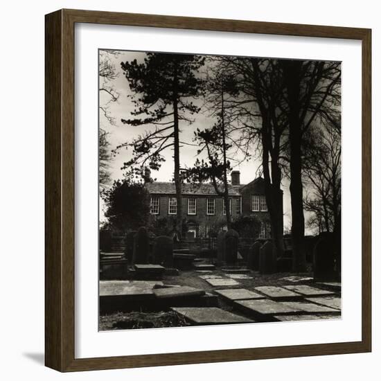 Howarth Parsonage, House Of the Brontes-Fay Godwin-Framed Giclee Print