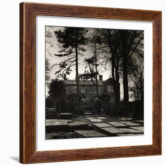 Howarth Parsonage, House Of the Brontes-Fay Godwin-Framed Giclee Print