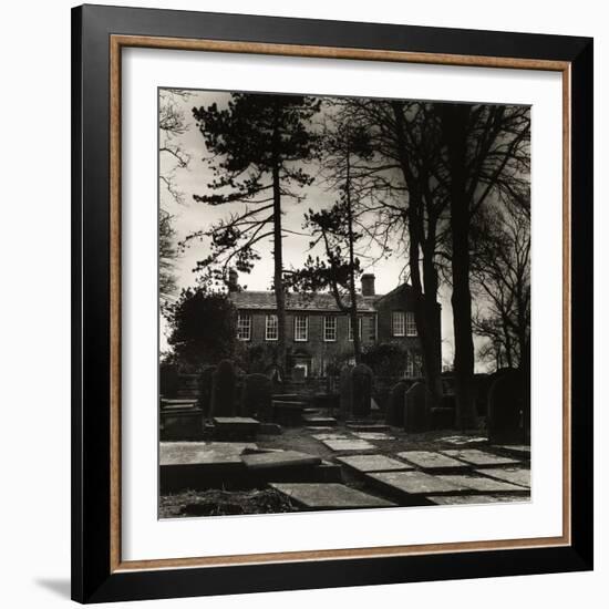 Howarth Parsonage, House Of the Brontes-Fay Godwin-Framed Giclee Print