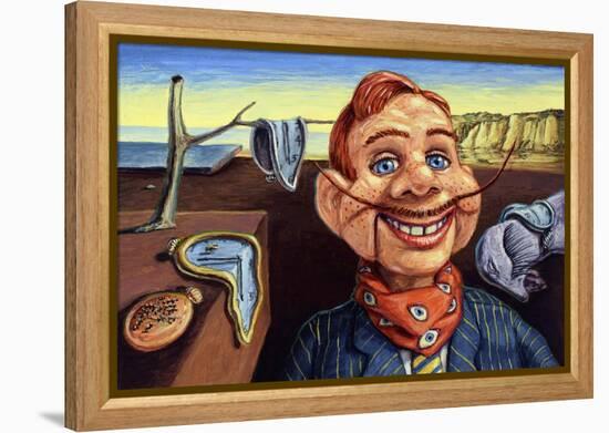 Howdy Dali Doody-James W. Johnson-Framed Premier Image Canvas