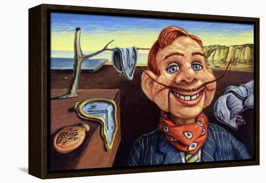 Howdy Dali Doody-James W. Johnson-Framed Premier Image Canvas