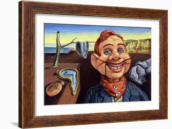 Howdy Dali Doody-James W. Johnson-Framed Giclee Print