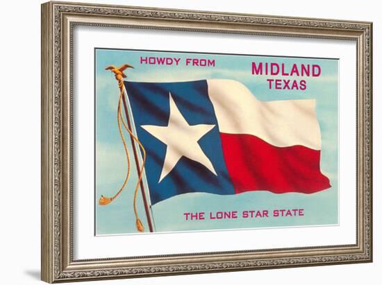 Howdy from Midland,Texas-null-Framed Art Print