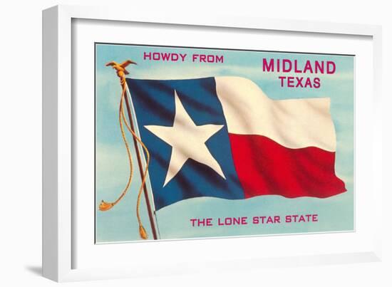 Howdy from Midland,Texas-null-Framed Art Print