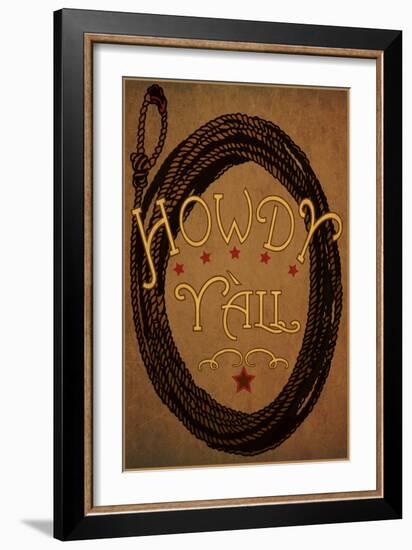 Howdy Y’All-Julie Goonan-Framed Giclee Print