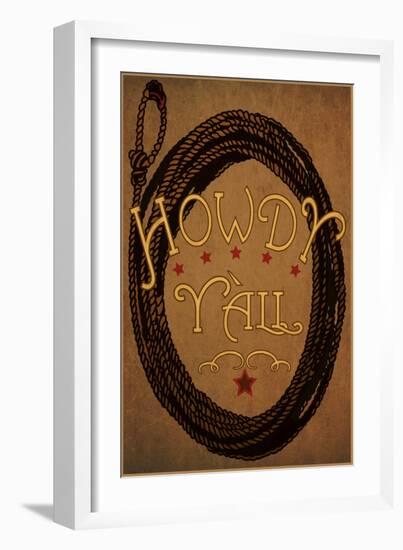 Howdy Y’All-Julie Goonan-Framed Giclee Print