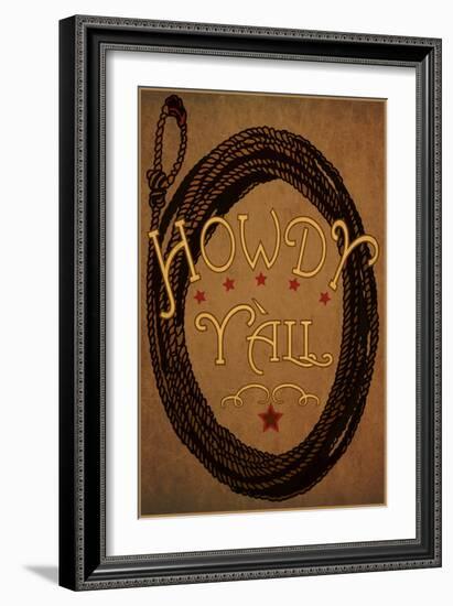 Howdy Y’All-Julie Goonan-Framed Giclee Print