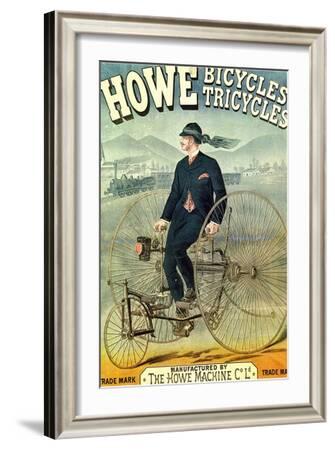 Howe, Bicycles, Tricycles' Art Print - F. Appel | Art.com