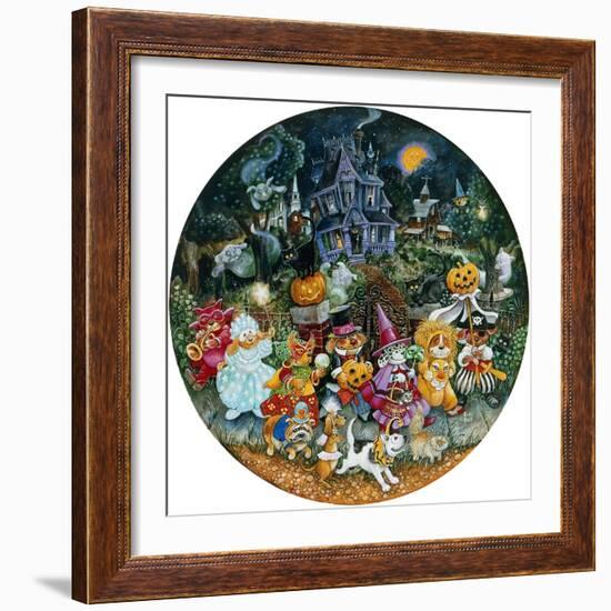 Howl-O-Ween Dogs-Bill Bell-Framed Giclee Print