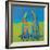 Howling Hounds-Phyllis Adams-Framed Art Print