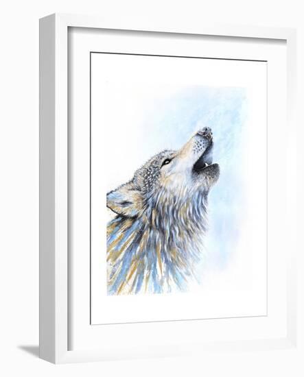 Howling Wolf-Michelle Faber-Framed Giclee Print