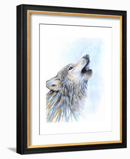 Howling Wolf-Michelle Faber-Framed Giclee Print