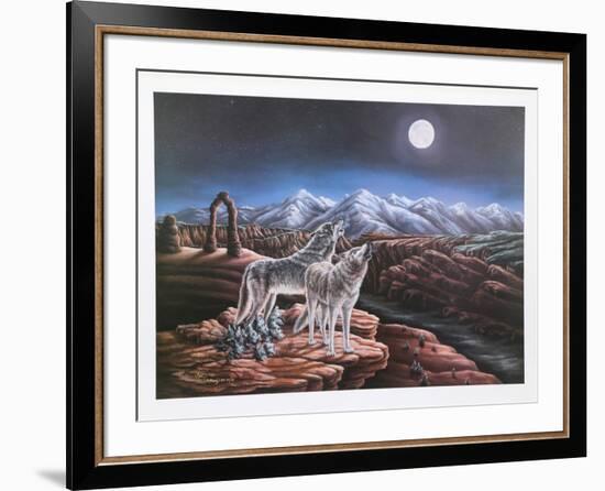 Howling-Lori Salisbury-Framed Limited Edition