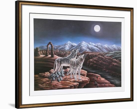 Howling-Lori Salisbury-Framed Limited Edition