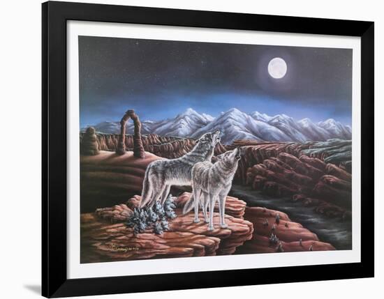 Howling-Lori Salisbury-Framed Limited Edition