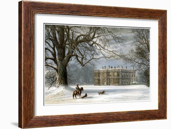 Howsham Hall, Yorkshire, Home of the Cholmley Family, C1880-AF Lydon-Framed Giclee Print