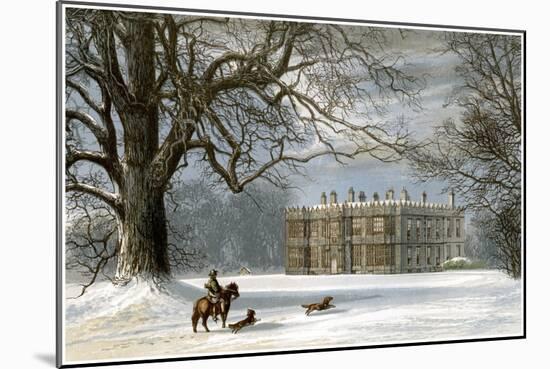 Howsham Hall, Yorkshire, Home of the Cholmley Family, C1880-AF Lydon-Mounted Giclee Print