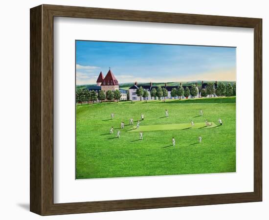 Howzat! Cricket at Poundbury, 2012-Liz Wright-Framed Giclee Print