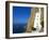 Hozoviotissa Monastery and Aegean Sea, Amorgos, Cyclades, Greek Islands, Greece, Europe-Tuul-Framed Photographic Print