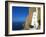 Hozoviotissa Monastery and Aegean Sea, Amorgos, Cyclades, Greek Islands, Greece, Europe-Tuul-Framed Photographic Print