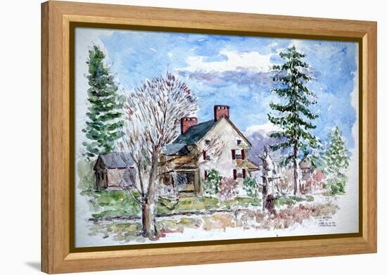 Hpuse, Chaddsford, Pa., 1996-Anthony Butera-Framed Premier Image Canvas